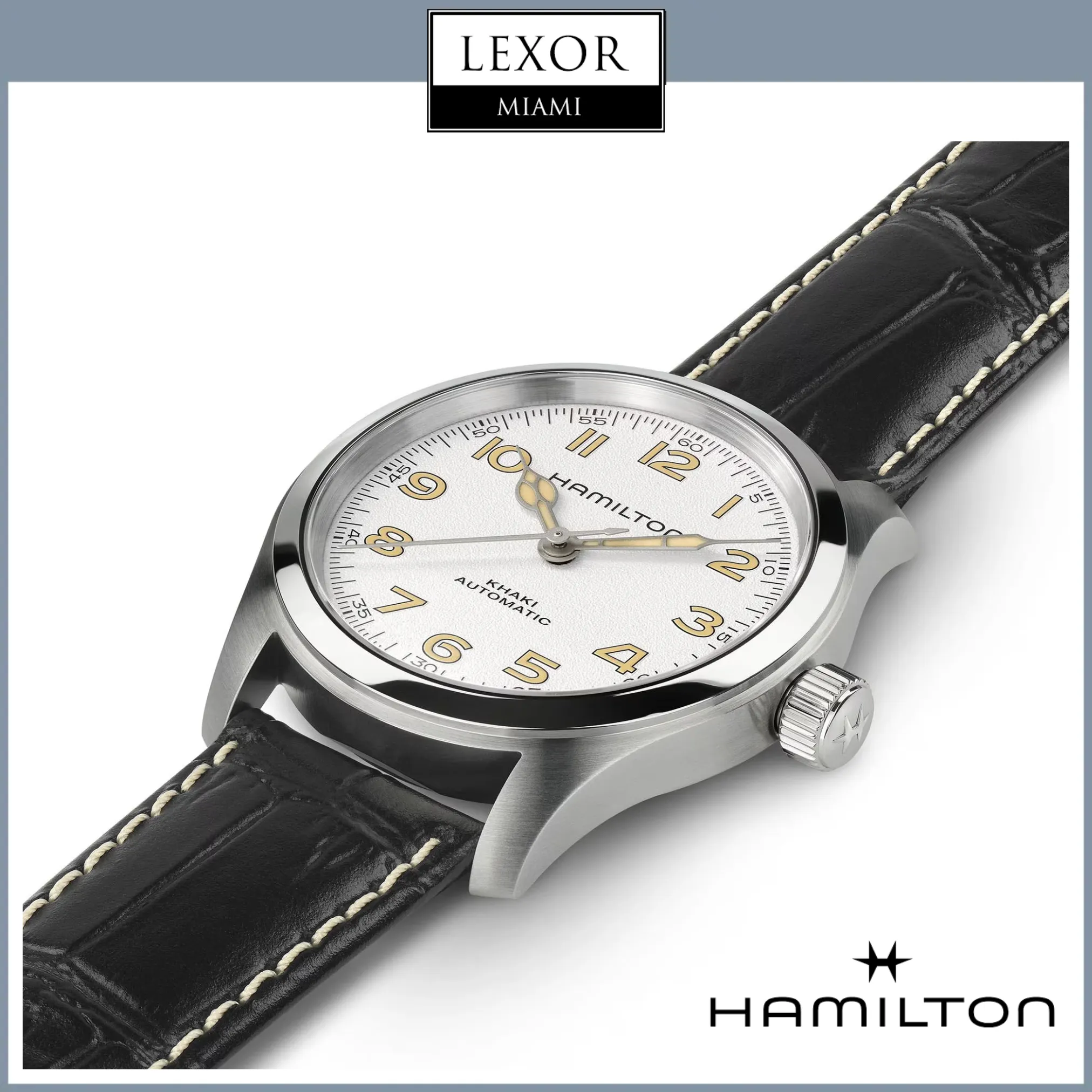 Hamilton H70405710 Khaki Field Murph 38mm Automatic Men Watch upc 7630458805204