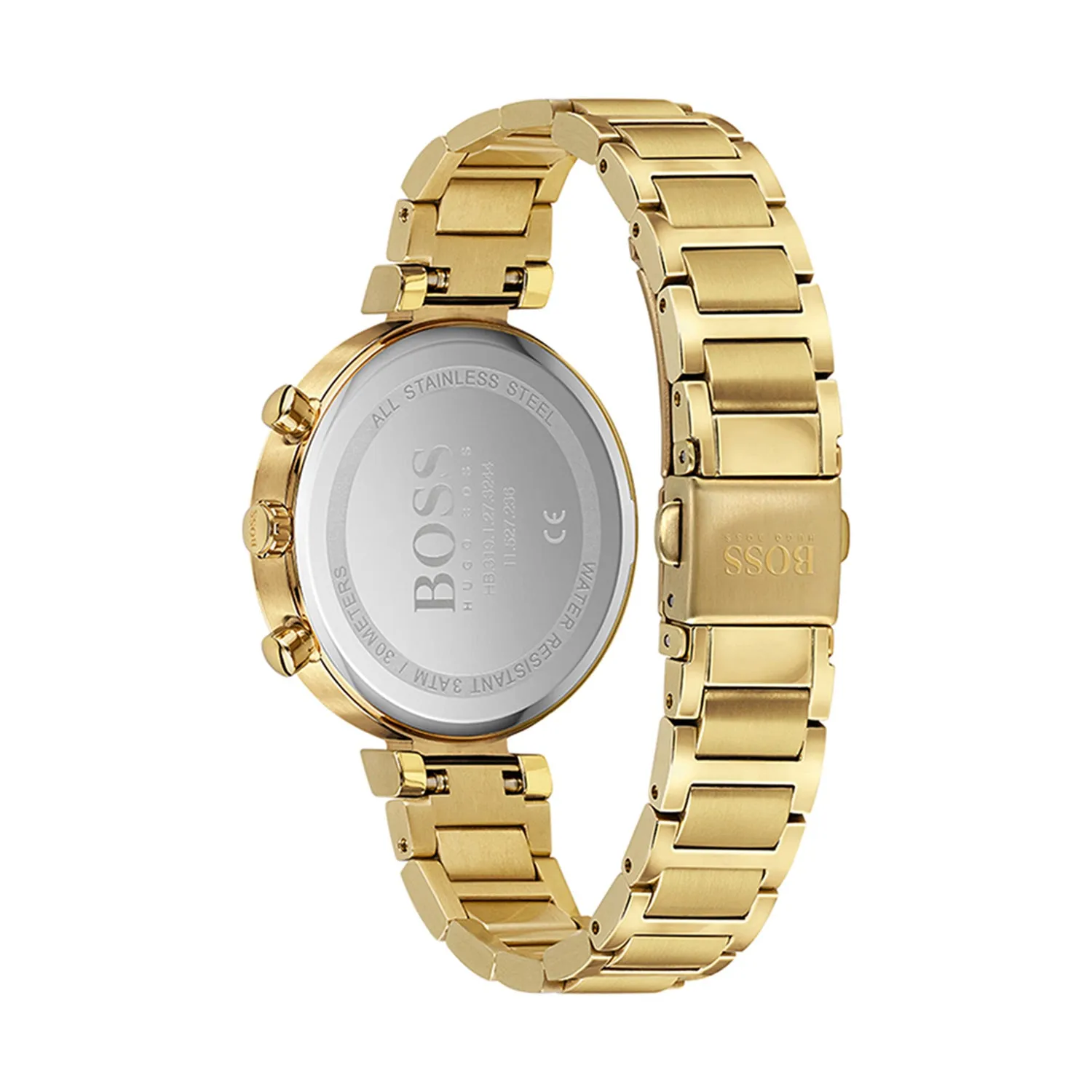 Hugo Boss Flawless Chronograph Gold Women's Watch 1502532