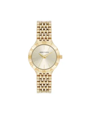 Iconic Round Roman Numeral Bezel Watch