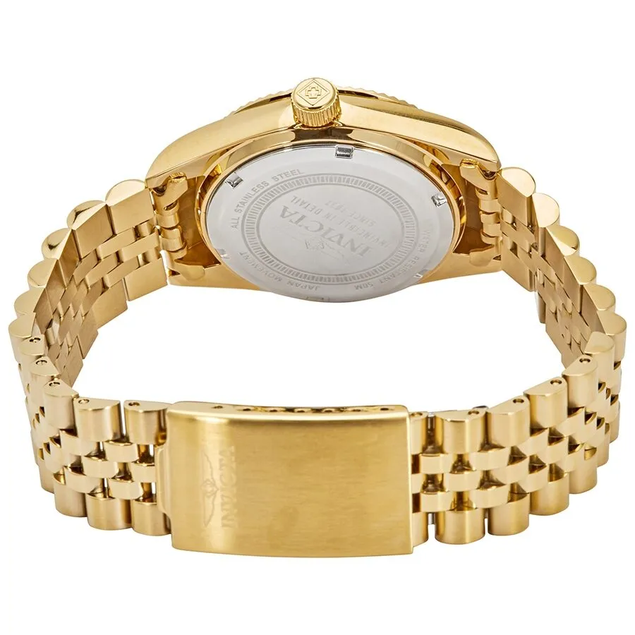 Invicta Specialty Blue Dial Yellow Gold-tone Ladies Watch 29446