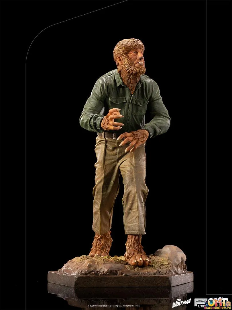 Iron Studios Universal Monsters 1/10 The Wolf Man Art Scale