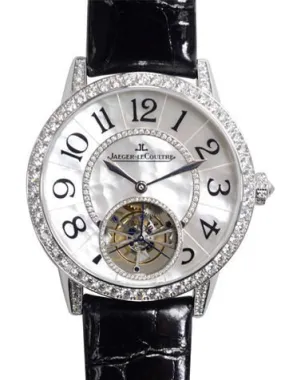 Jaeger LeCoultre Rendez-Vous Tourbillon Mother of Pearl Dial Ladies Watch Q3413403