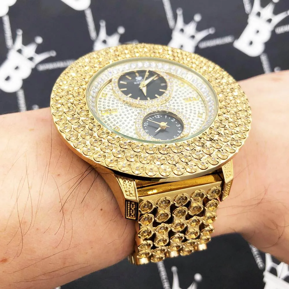 Jumbo King 2.00cttw Diamond Hip Hop IceTime Watch