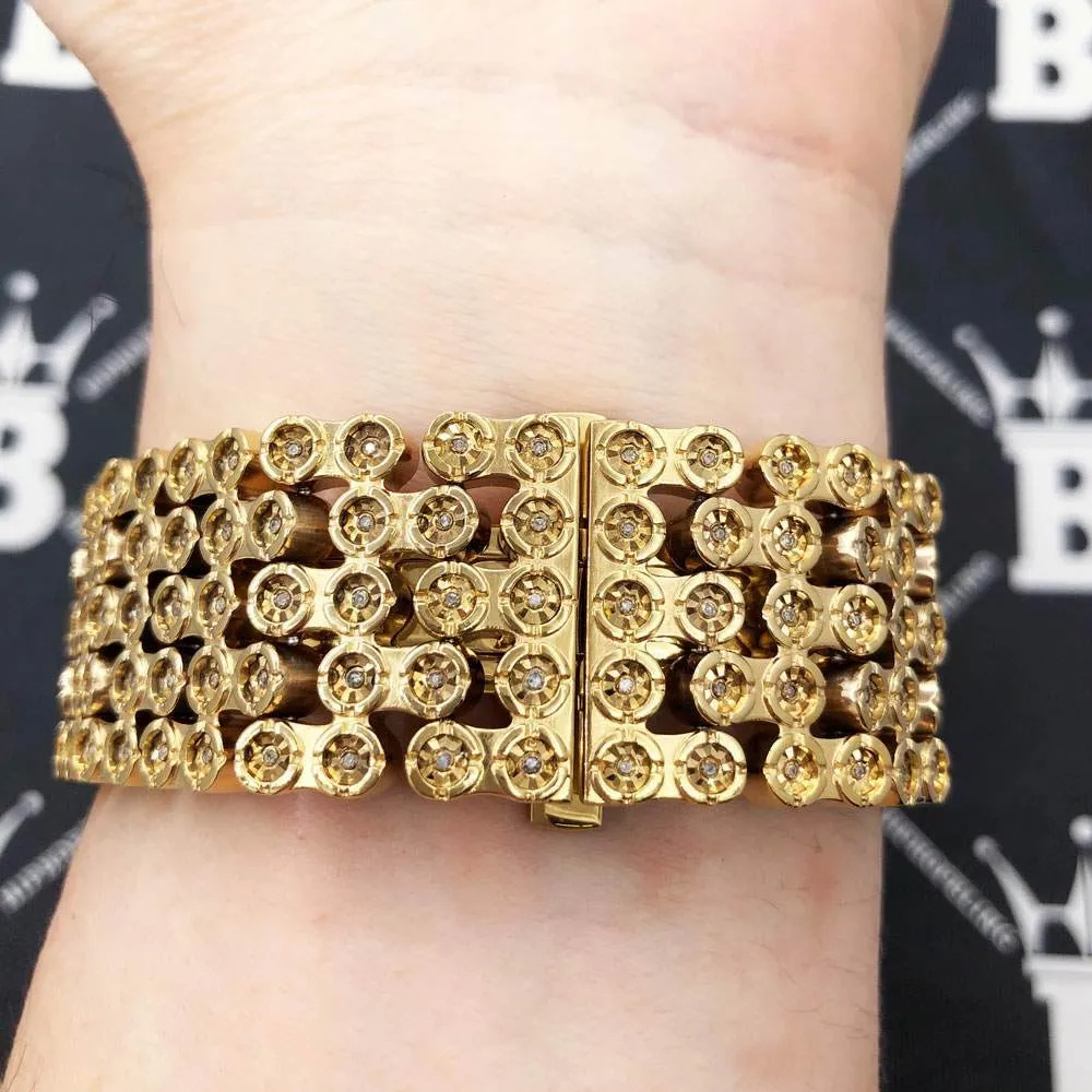 Jumbo King 2.00cttw Diamond Hip Hop IceTime Watch