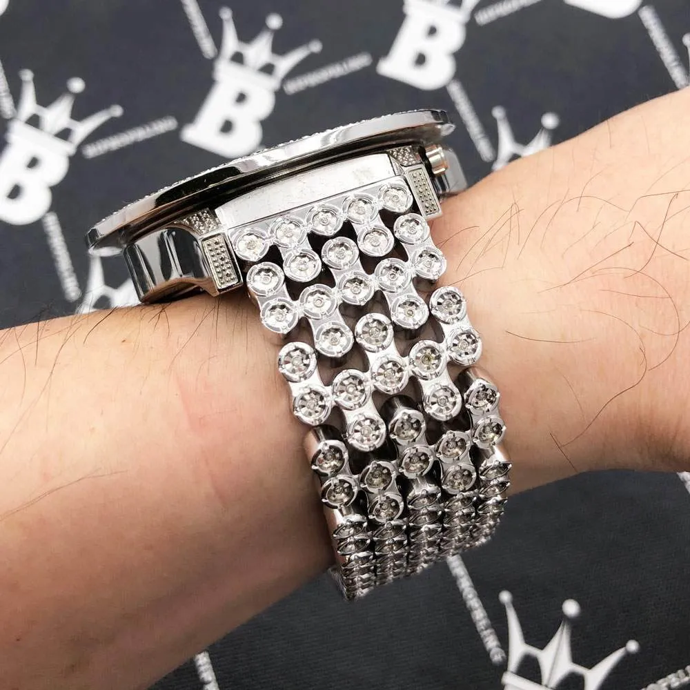 Jumbo King 2.00cttw Diamond Hip Hop IceTime Watch
