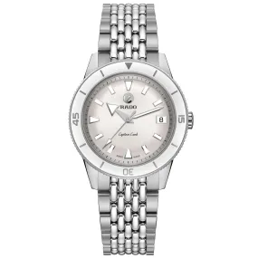 Ladies' Rado Captain Cook Automatic White Dial Watch R32500013