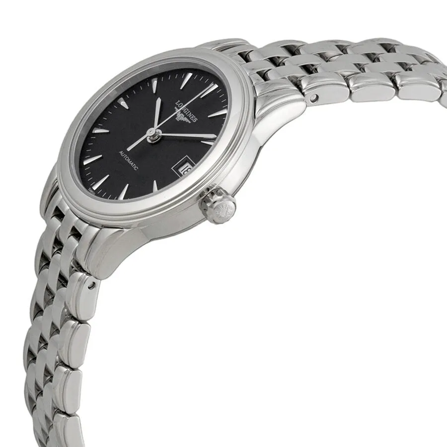 Longines Flagship Automatic Black Dial Ladies Watch L42744526 L4.274.4.52.6