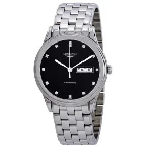 Longines Flagship Automatic Diamond Black Dial Men's Watch L48994576