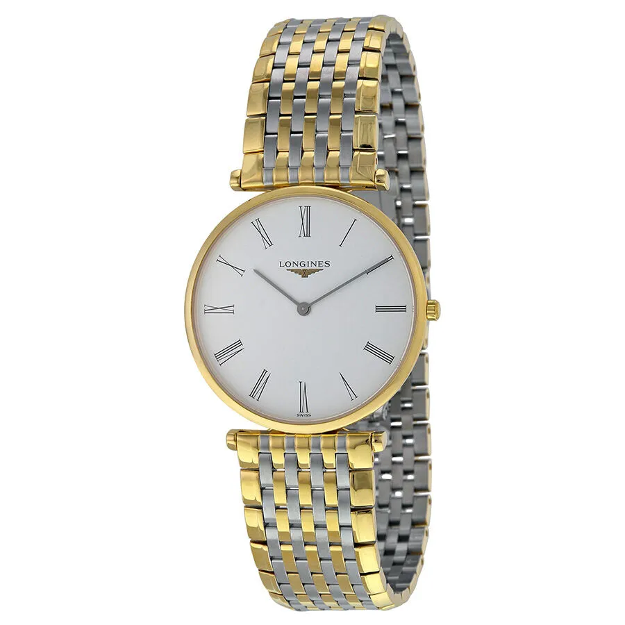 Longines La Grande Classique White Dial Two-tone Men's Watch L47552117 L4.755.2.11.7