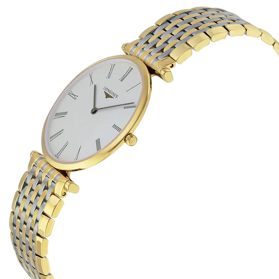 Longines La Grande Classique White Dial Two-tone Men's Watch L47552117 L4.755.2.11.7