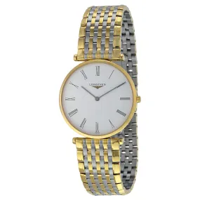 Longines La Grande Classique White Dial Two-tone Men's Watch L47552117 L4.755.2.11.7