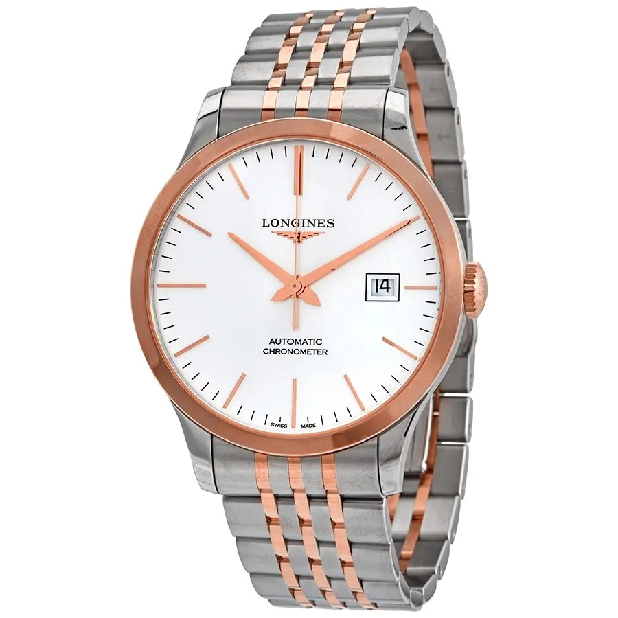 Longines Record Automatic Chronometer Silver Dial Men's Watch L28215727