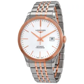 Longines Record Automatic Chronometer Silver Dial Men's Watch L28215727