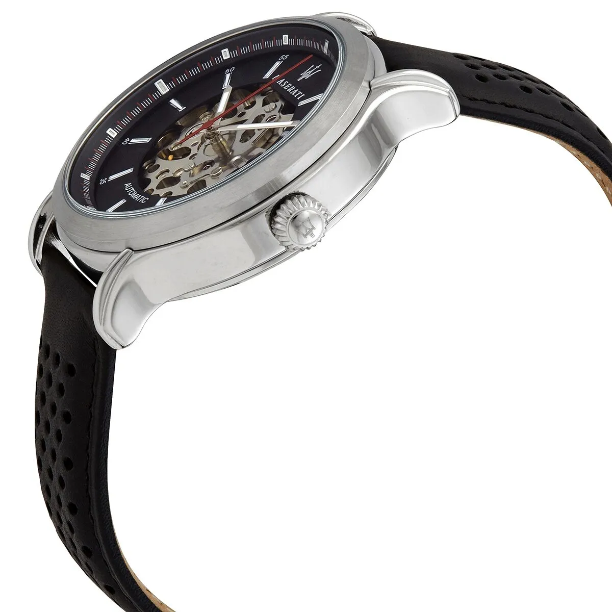 Maserati Legend Automatic Black Skeleton Dial Men's Watch R8821138002
