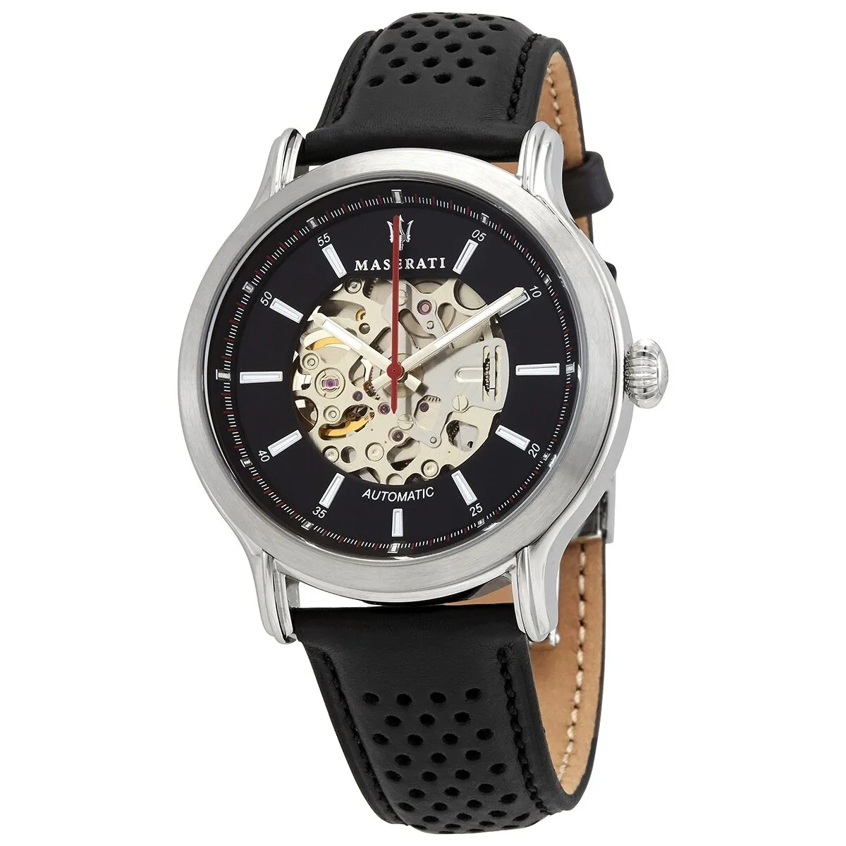 Maserati Legend Automatic Black Skeleton Dial Men's Watch R8821138002