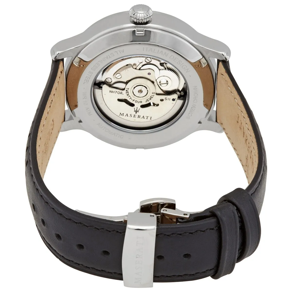 Maserati Legend Automatic Black Skeleton Dial Men's Watch R8821138002