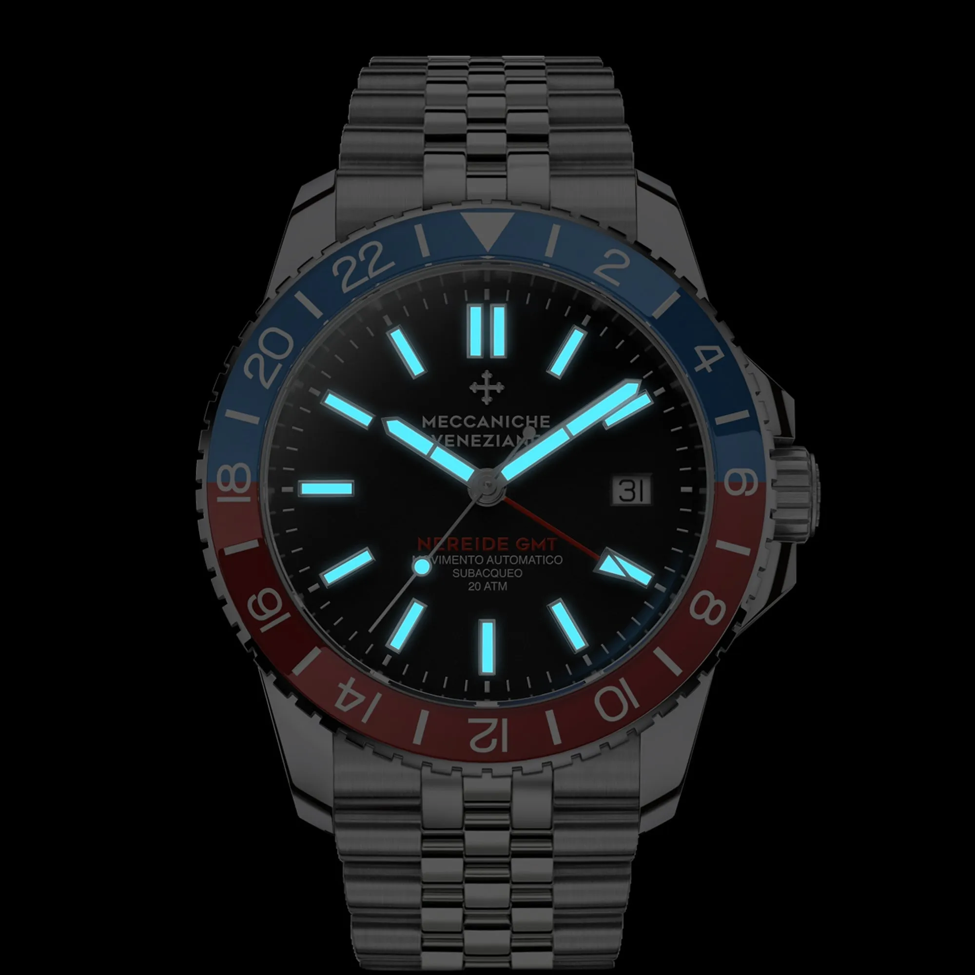 Meccaniche Veneziane - Nereide GMT 42mm Jubilee 1305001J