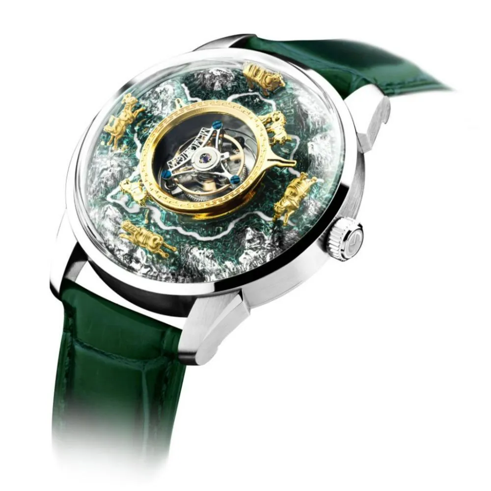 Memorigin Six Steeds in the Tang Dynasty Tourbillon