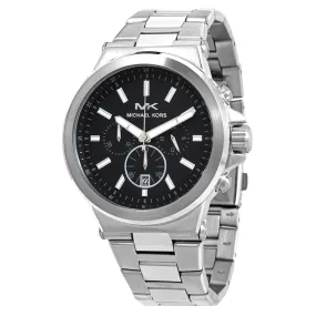 Michael Kors Dylan Chronograph Quartz Black Dial Watch MK8730