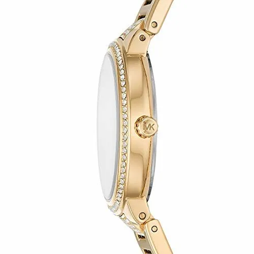 Michael Kors Gabbi Pave Gold Women's Watch MK3985
