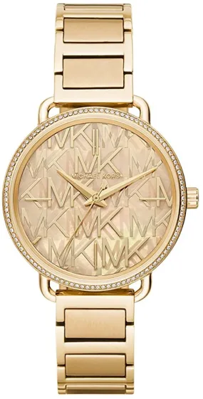 Michael Kors Portia Gold Tone Women's Watch MK3886