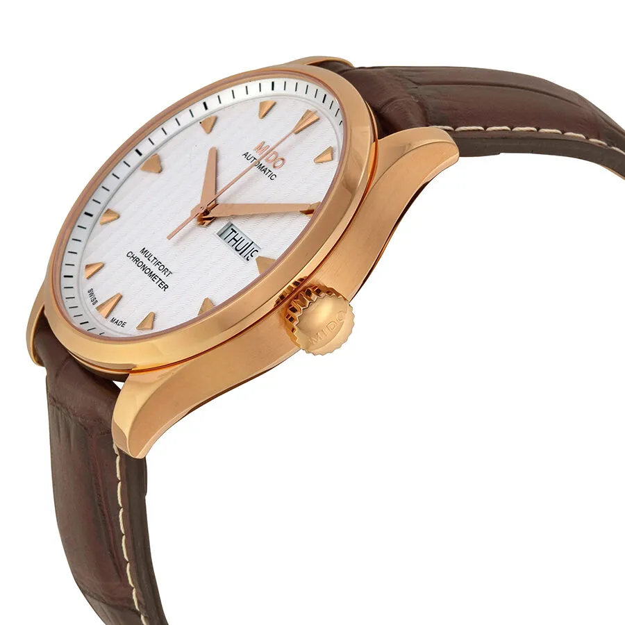 Mido Multifort Automatic Silver Dial Men's Watch M0054313603100 M005.431.36.031.00