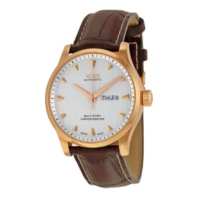 Mido Multifort Automatic Silver Dial Men's Watch M0054313603100 M005.431.36.031.00