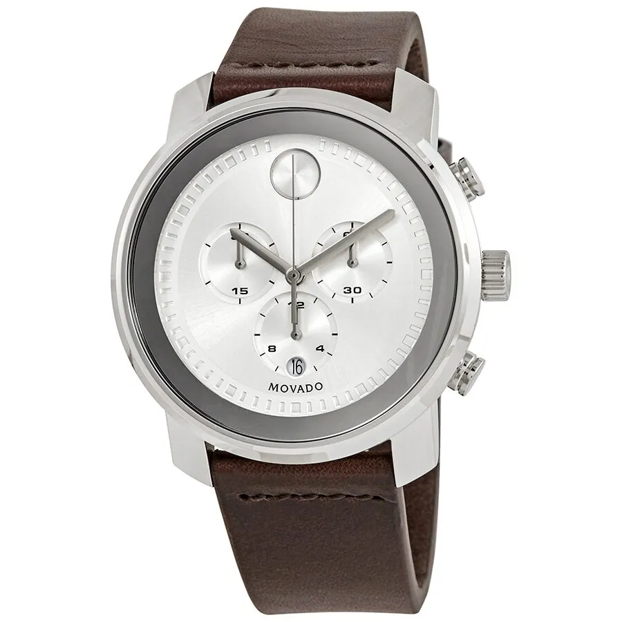 Movado Bold Chronograph Quartz Silver Dial Men's Watch 3600465