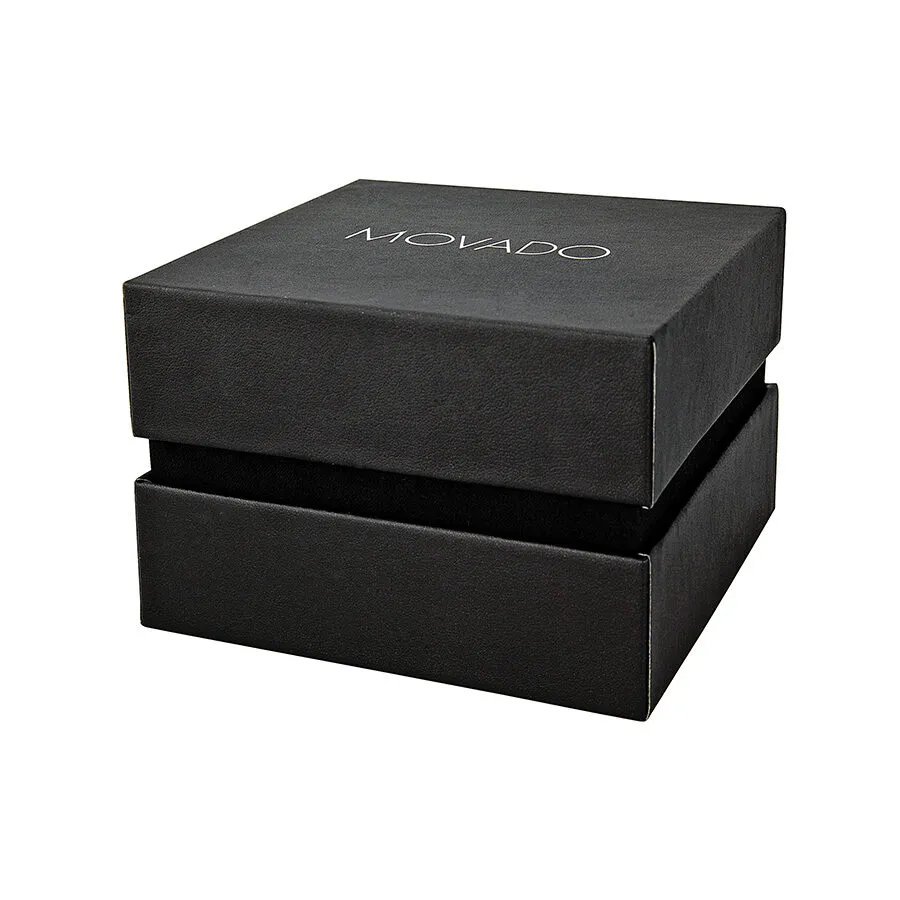 Movado Museum Black PVD Steel Chronograph Men's Watch 0606545