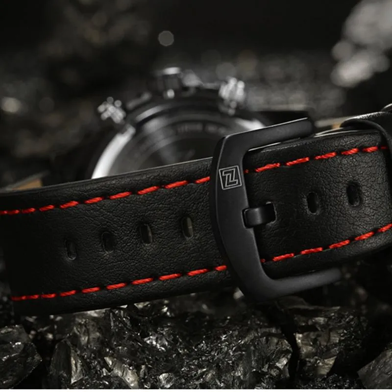 NAVIFORCE  Quartz Watch Men Digital LED Sports Wrist watch