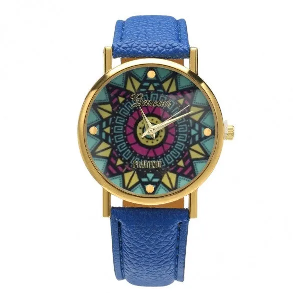 New Fashion Women Casual Retro Style Wristwatch Alloy Elegant Quartz Watch
