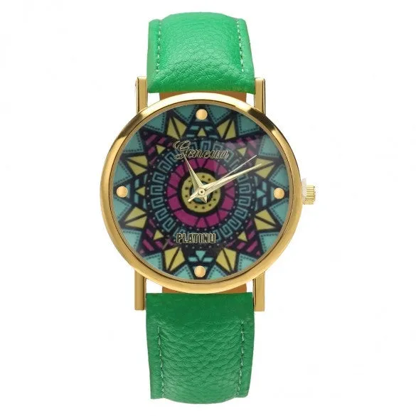 New Fashion Women Casual Retro Style Wristwatch Alloy Elegant Quartz Watch