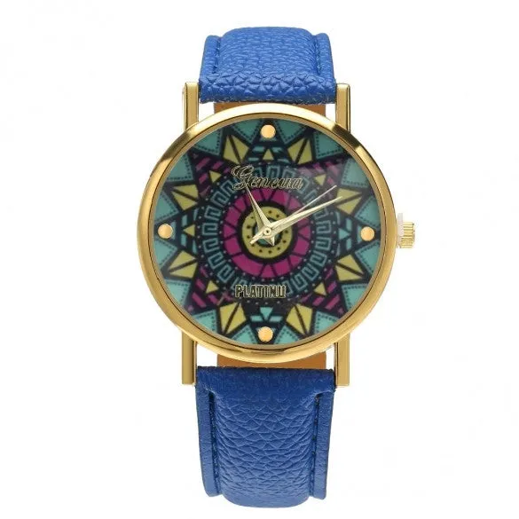 New Fashion Women Casual Retro Style Wristwatch Alloy Elegant Quartz Watch