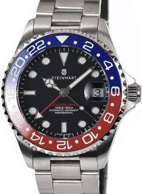 Ocean 39 GMT Blue/Red Ceramic