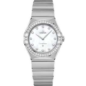 Omega Constellation 28 mm, steel on steel