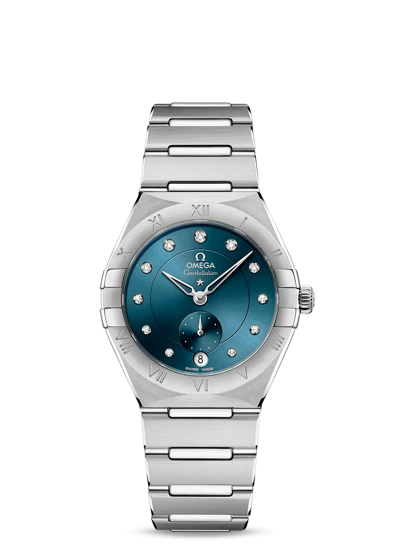 Omega Constellation Co-Axial Master Chronometer Small Seconds 34mm Steel on Steel 131.10.34.20.53.001