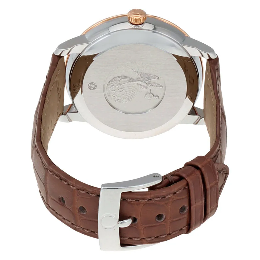 Omega De Ville Automatic Beige Dial Ladies Watch 424.23.33.20.09.001