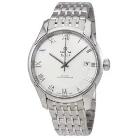 Omega De Ville Hour Vision White Dial Stainless Steel Men's Automatic Watch 43310412102001 433.10.41.21.02.001