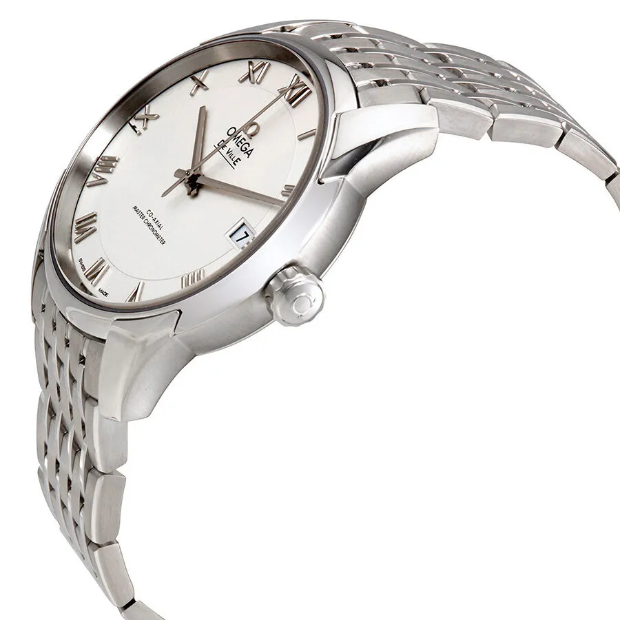 Omega De Ville Hour Vision White Dial Stainless Steel Men's Automatic Watch 43310412102001 433.10.41.21.02.001