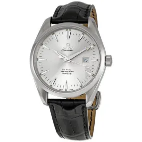 Omega Seamaster Aqua Terra Leather Strap Men's Watch 2802.30.31