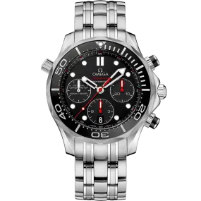 Omega Seamaster Diver 300M 44 mm, steel on steel