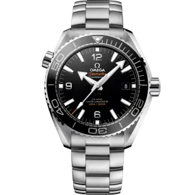 Omega Seamaster Planet Ocean 600M 43.5 mm, steel on steel