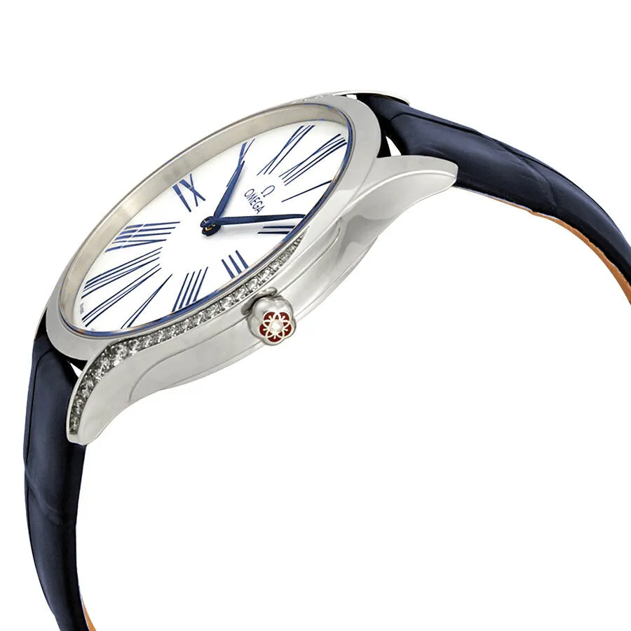 Omega Tresor De Ville White Dial Ladies Watch 428.18.39.60.04.001
