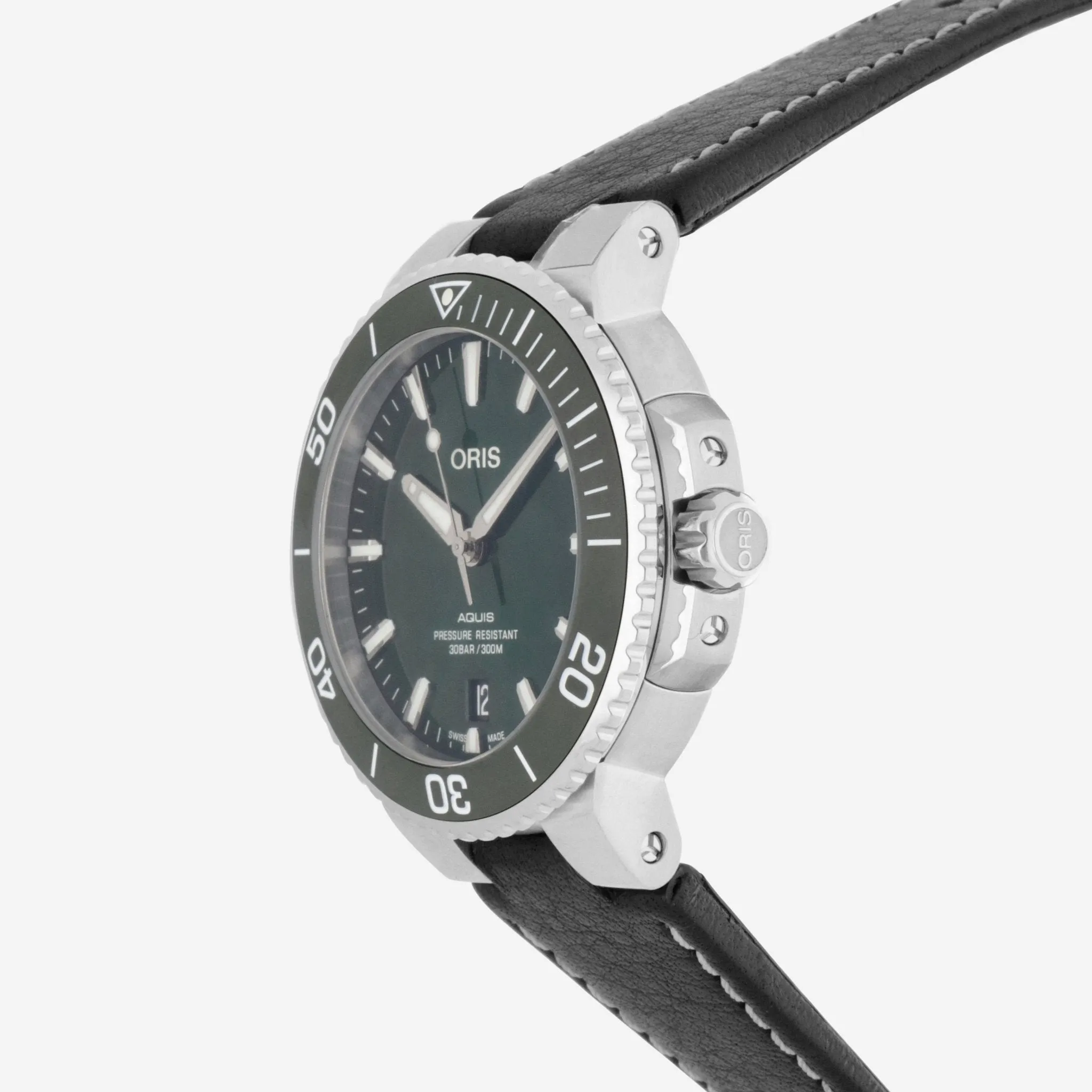 Oris Aquis Stainless Steel Automatic Men's Watch 0173377324157-0752110FC