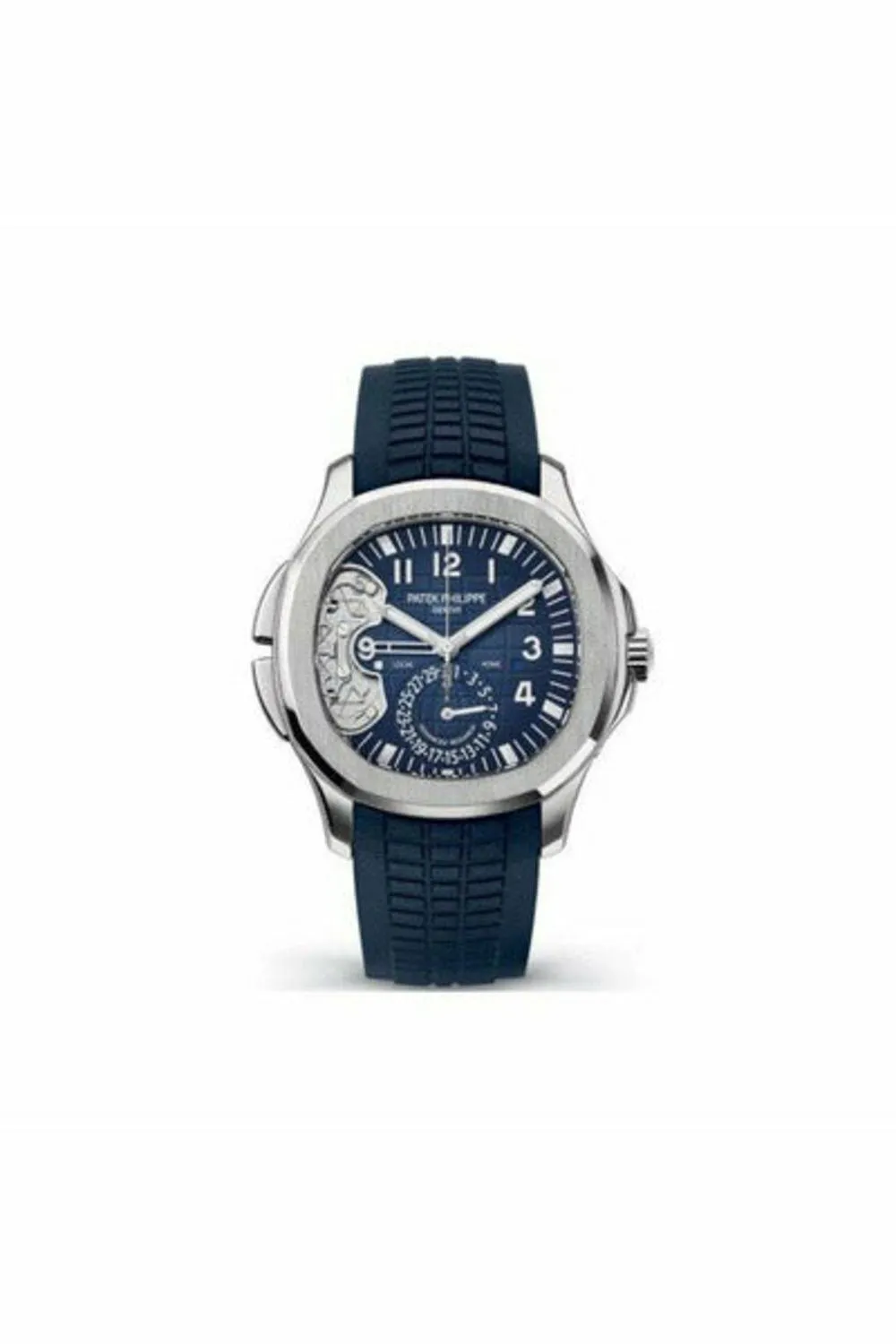 patek philippe advanced research aquanaut travel time men's watch ref. 5650g-001