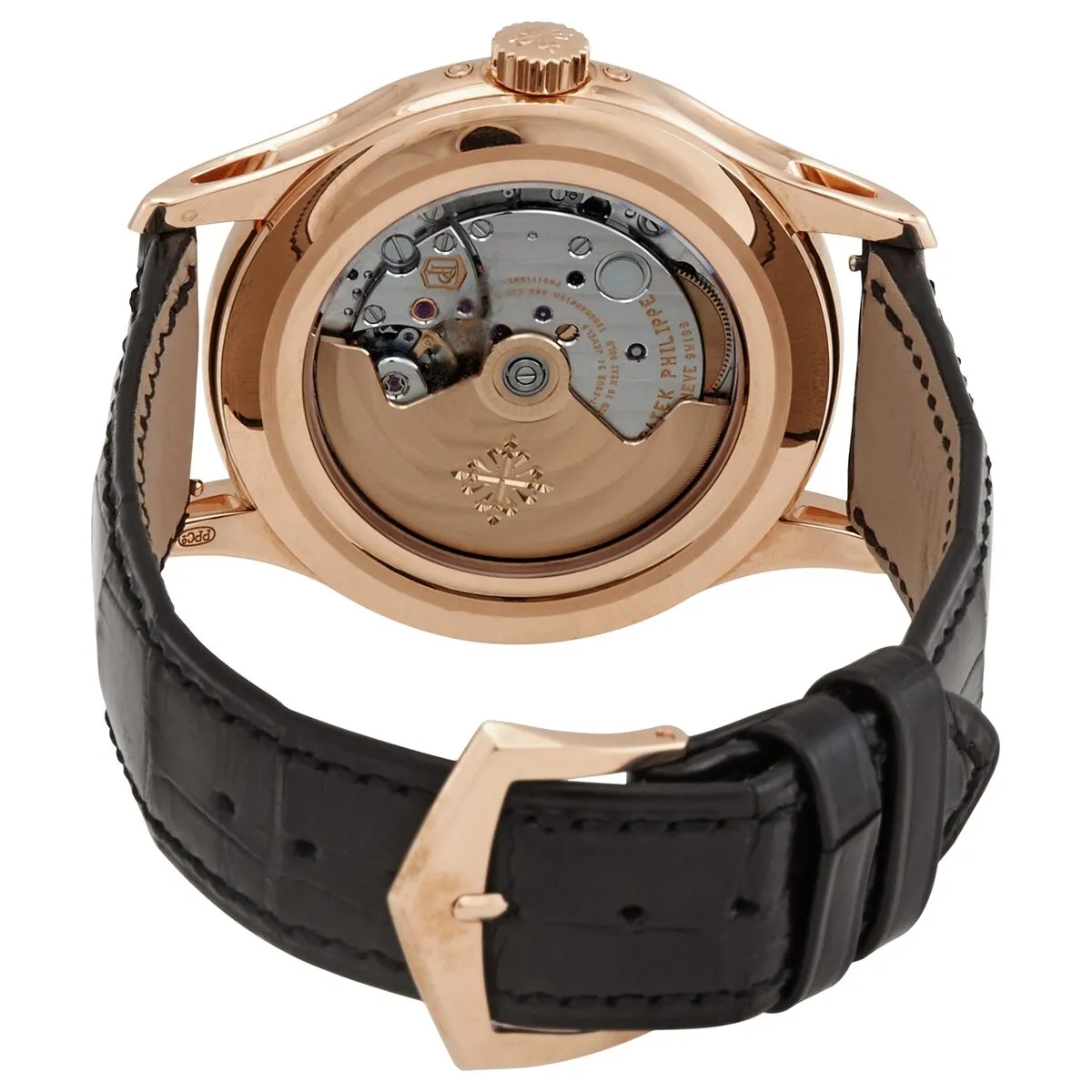 Patek Philippe Complications 18kt Rose Gold Automatic Moon Phase Men's Watch 5205R-010