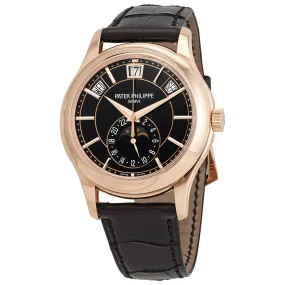 Patek Philippe Complications 18kt Rose Gold Automatic Moon Phase Men's Watch 5205R-010