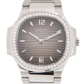 Patek Philippe Nautilus Automatic Grey Dial Ladies Watch 7118-1200A-011
