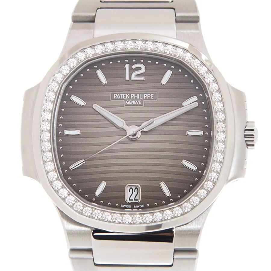 Patek Philippe Nautilus Automatic Grey Dial Ladies Watch 7118-1200A-011