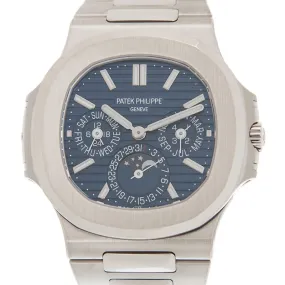 Patek Philippe Nautilus Perpetual Automatic Blue Dial Men's Watch 5740/1G-001